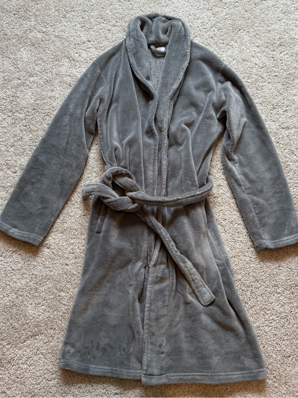 Restoration hardware Gray women’s robe medium